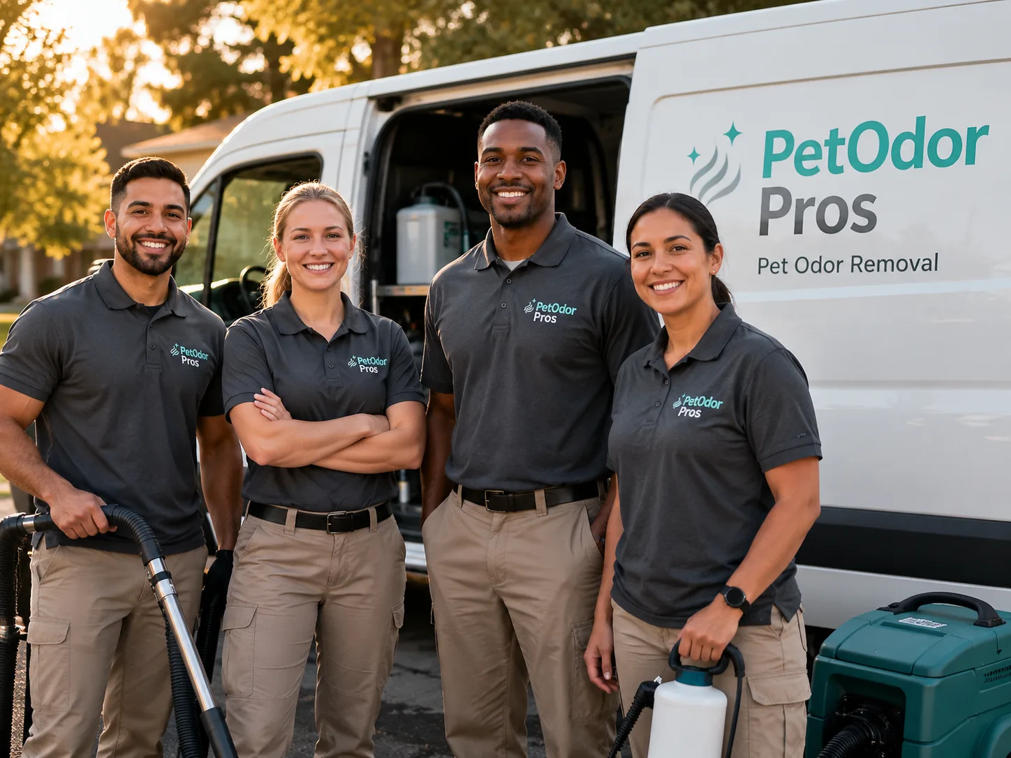 Pet Odor Removal team serving Breckenridge, MI